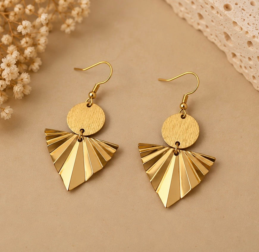 Boucles d'oreilles Pythagore